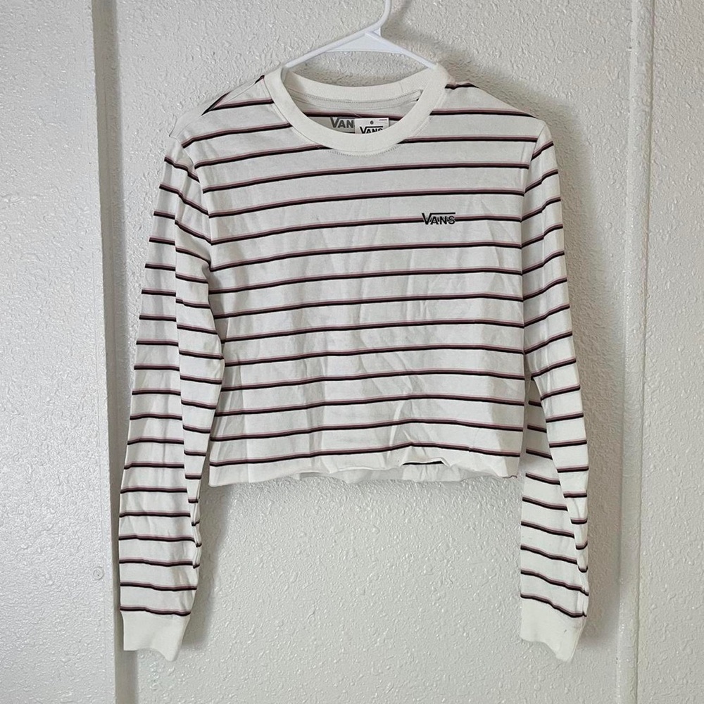 Vans Long Sleeve Crop Top